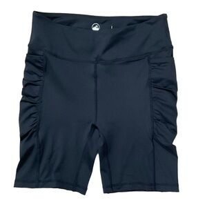 Belcorva 7” inseam  Pocket Shorts Black size Large Running and Training Tagless